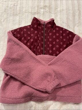 Universal Thread Pink Sherpa Jacket